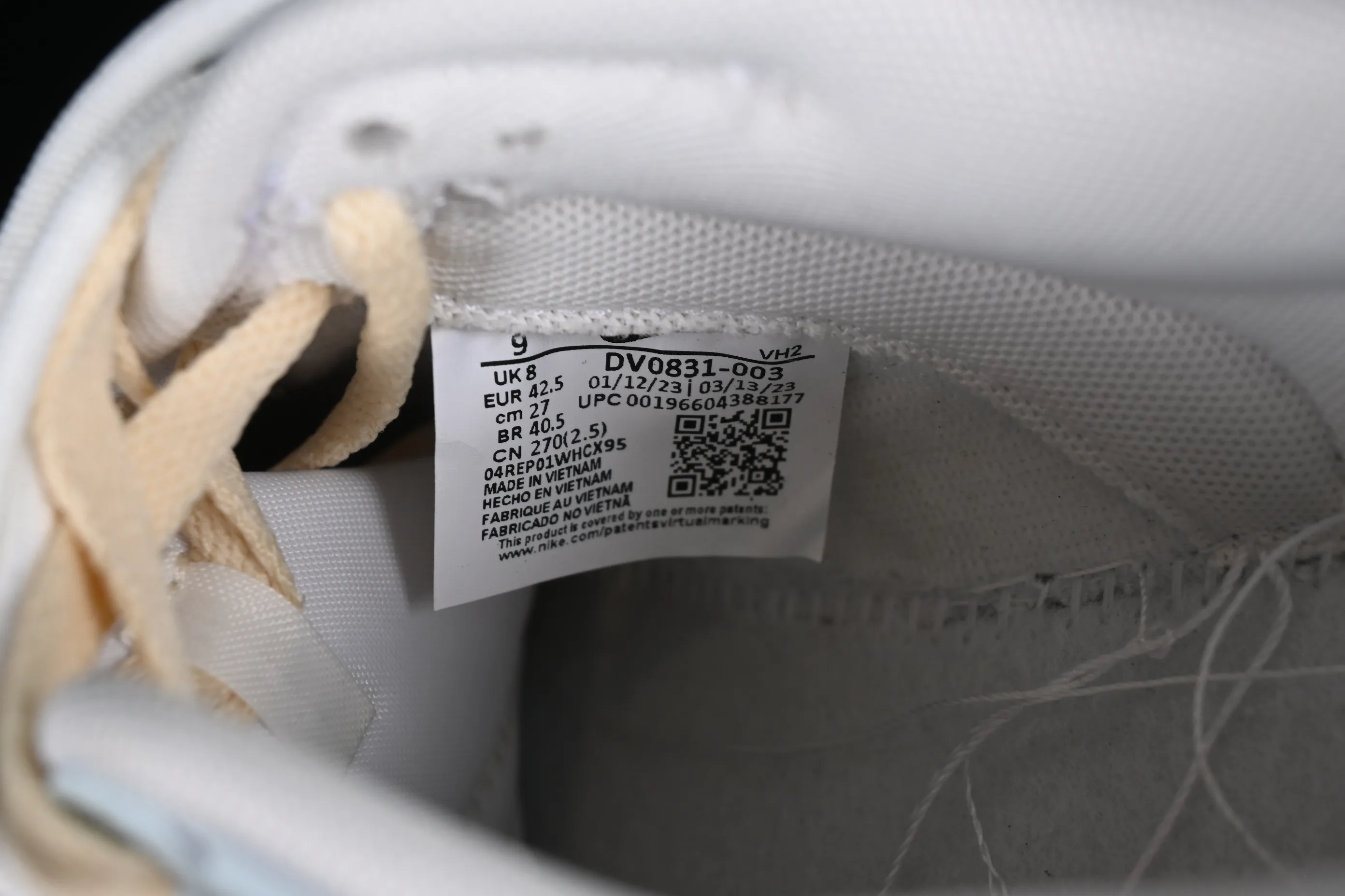 All categories Nk SB Dunk series Nk SB Dunk Low Low-top sneakers Nk Dunk Low Sea Salt Coconut Cloud Deconstructed simplicity Graffiti SB strap low-top casual sneakers DV0831-003